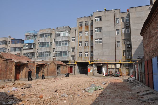 禹城 民生项目内外墙粉刷工程最新进展顺利